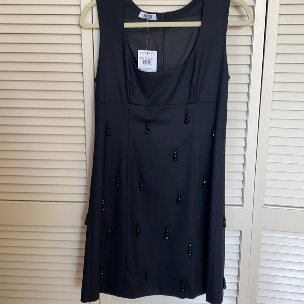 NWT Moschino Beaded Mini